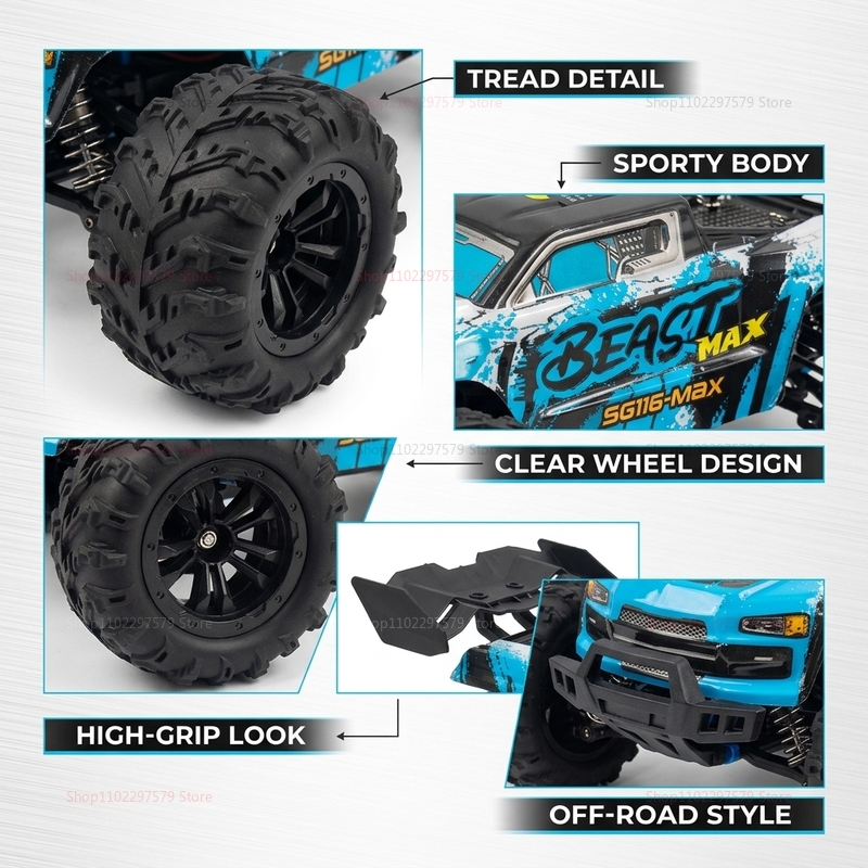 SG116‑MAX/PRO Camión Todoterre - Rc Hobby Grade Drift Car reseña y precio