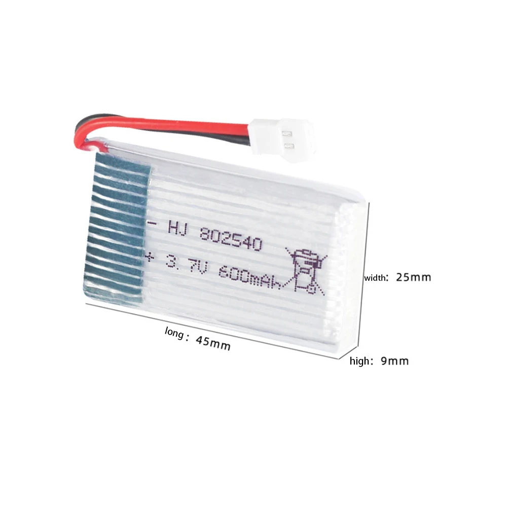 Batería Li-po de 600mAh y 3.7V - Rc Hobby Brand reseña y precio