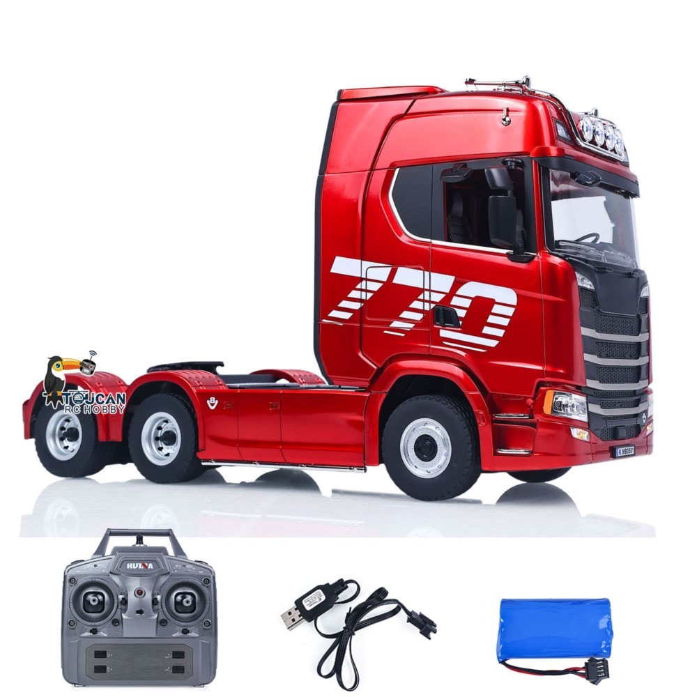 RTR HUINA 1/18 6X4 Camión Trac - Rc Hobby Light reseña y precio