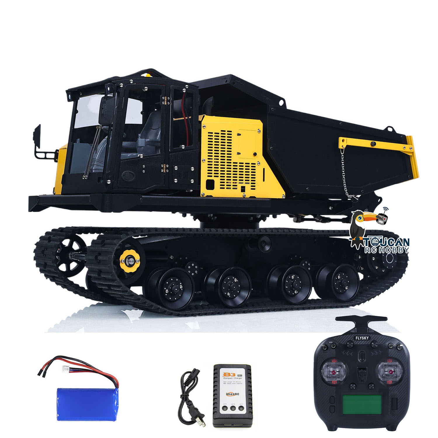 WKLC 1/14 Camión Volquete Hidr - Rc Hobby Light reseña y precio