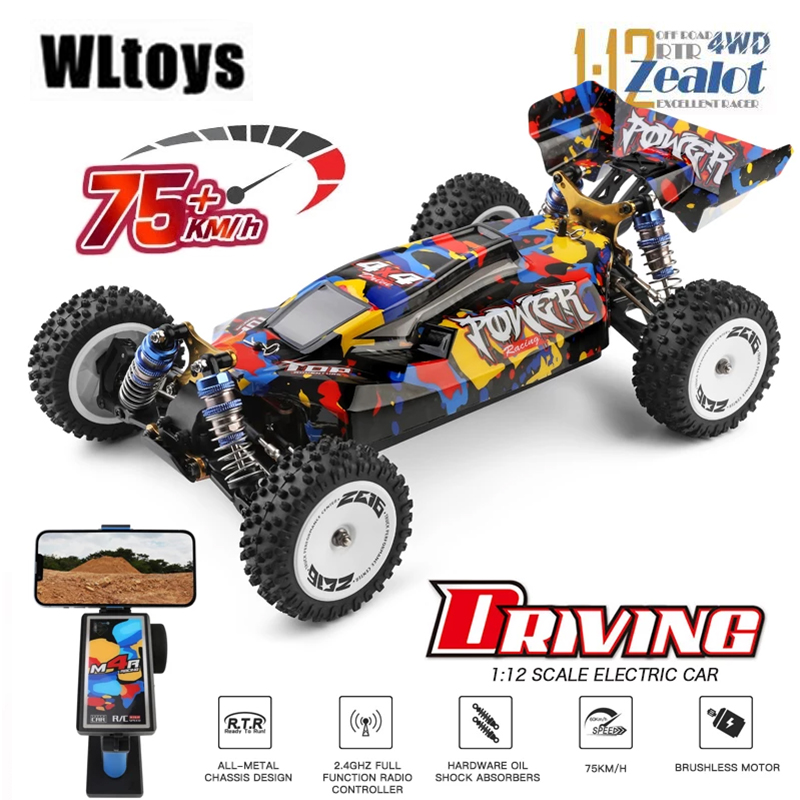 WLtoys 124017 124007   75 KM/H - Rc Hobby Grade Drift Car reseña y precio