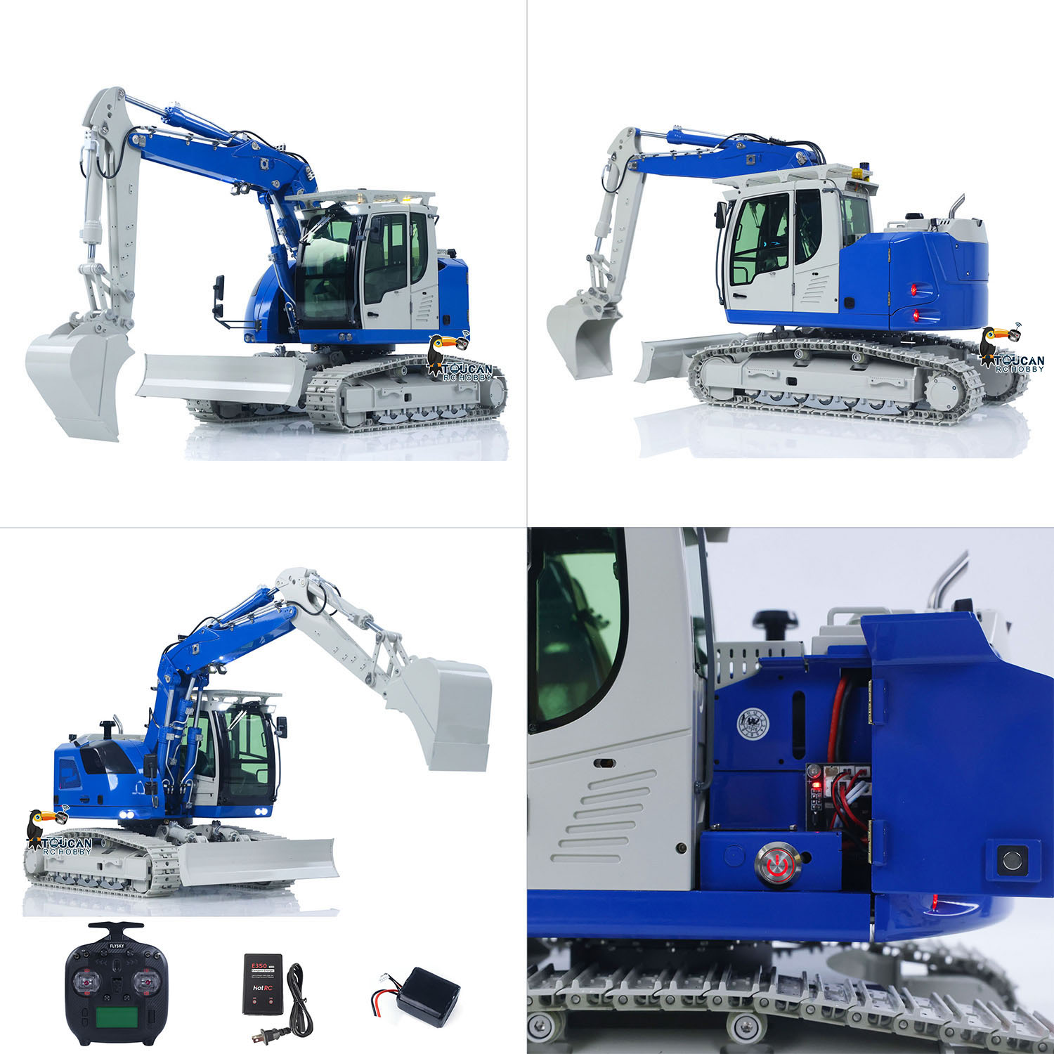 Modelo de Excavadora Hidráulic - Rc Hobby Light reseña y precio