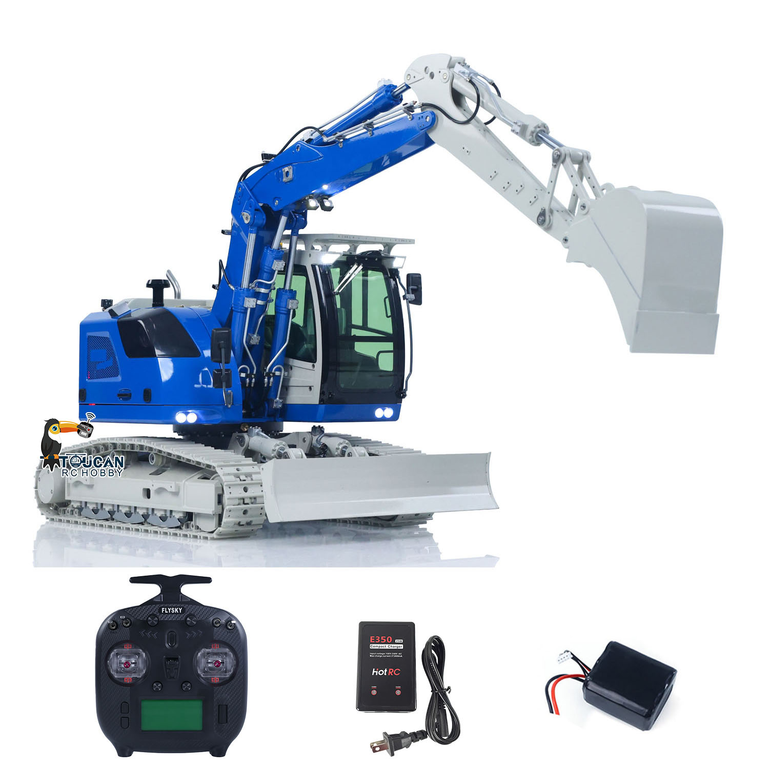 Modelo de Excavadora Hidráulic - Rc Hobby Light reseña y precio