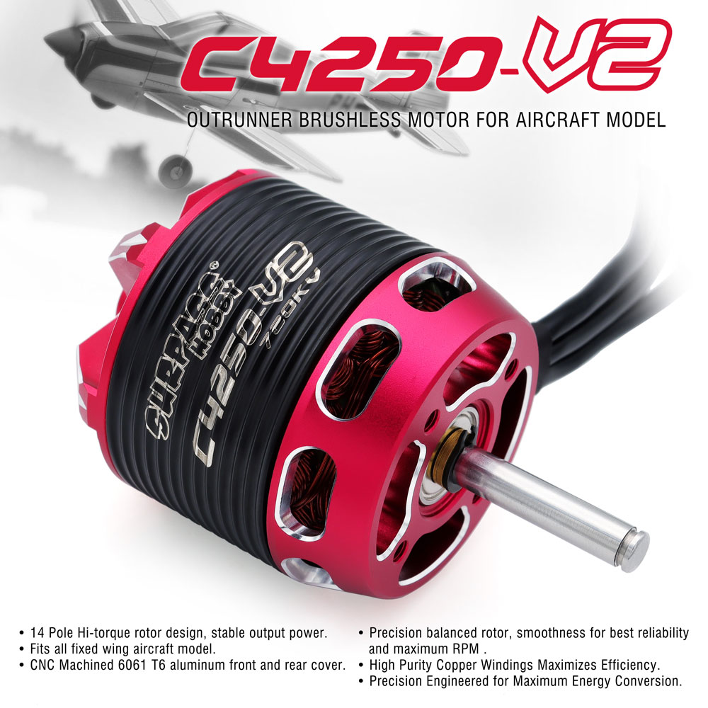 SURPASS HOBBY C4240 750KV/850K - Rc Hobby De reseña y precio