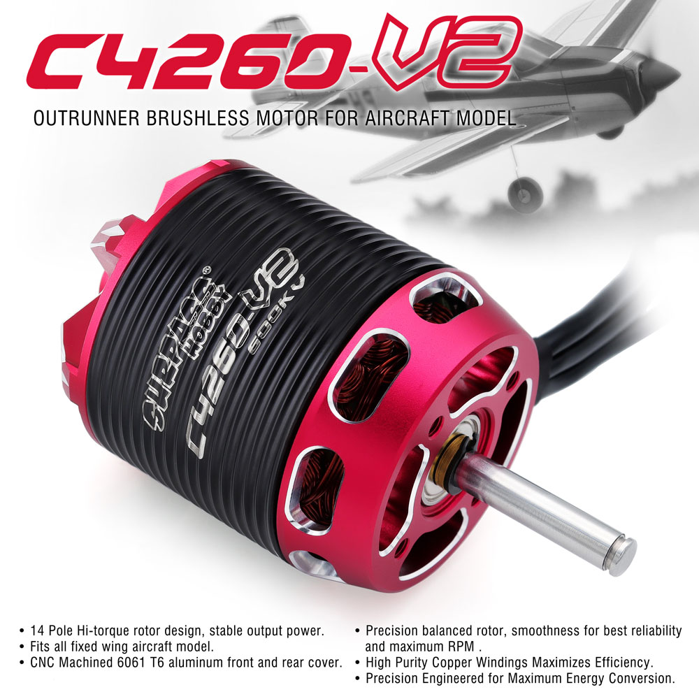 SURPASS HOBBY C4240 750KV/850K - Rc Hobby De reseña y precio