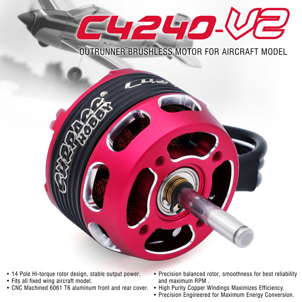 SURPASS HOBBY C4240 750KV/850K - Rc Hobby De reseña y precio