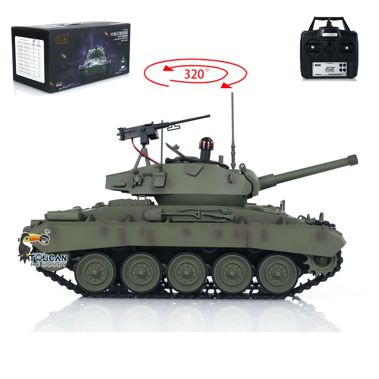 Juguetes Tongde 1/16 M24 Chaff - Rc Hobby Light reseña y precio