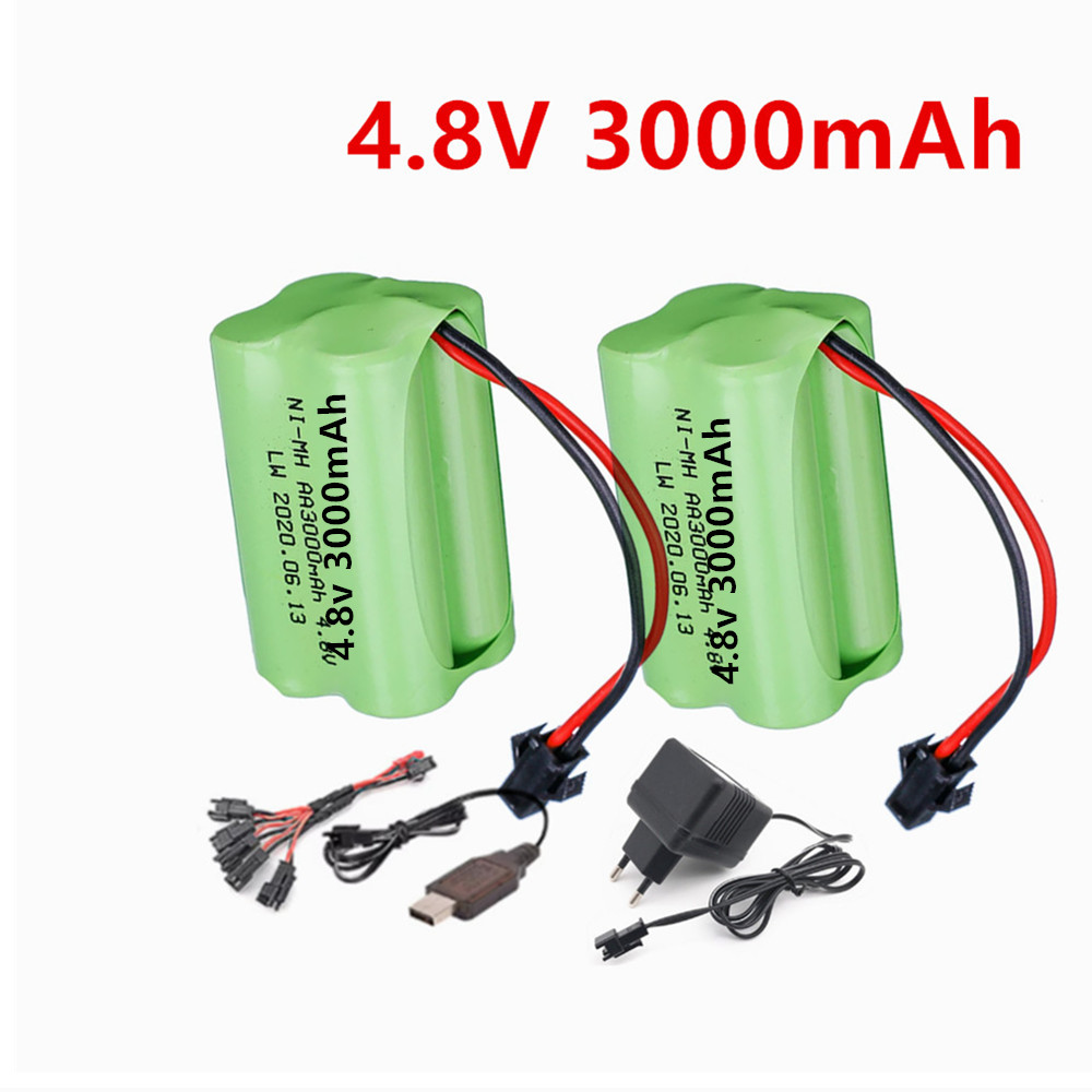 Batería Recargable de 4.8v 300 - Rc Hobby Boat reseña y precio