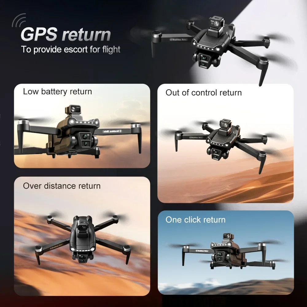 Dron Profesional V198GPS 4K Or - Rc Hobby China reseña y precio