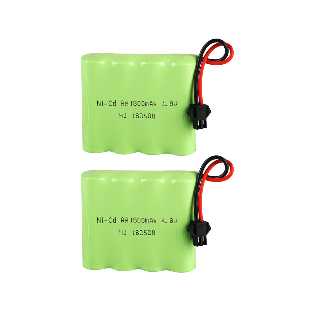 Batería AA ni-cd de 4,8 V y 18 - Rc Hobby Boat reseña y precio