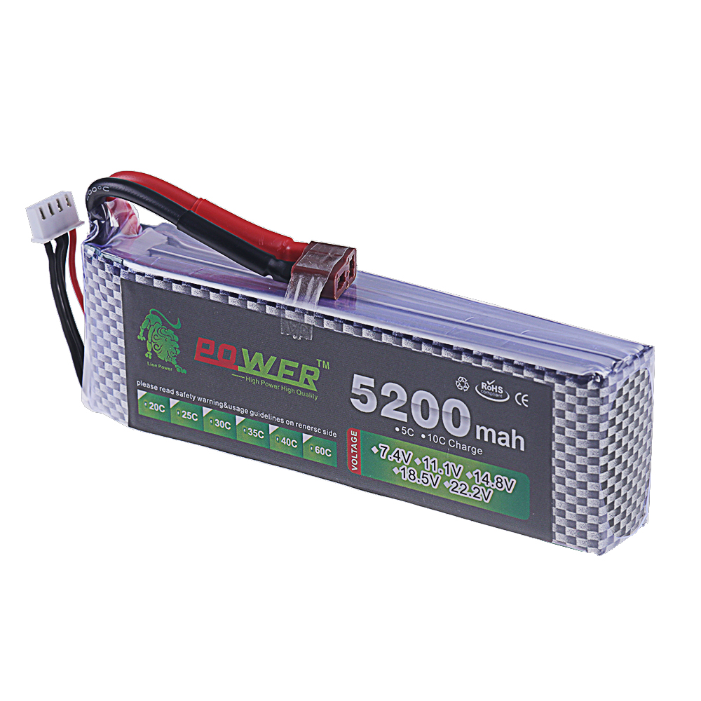 Batería Lipo 3S 11,1 V 5200mah - Rc Hobby Boat reseña y precio