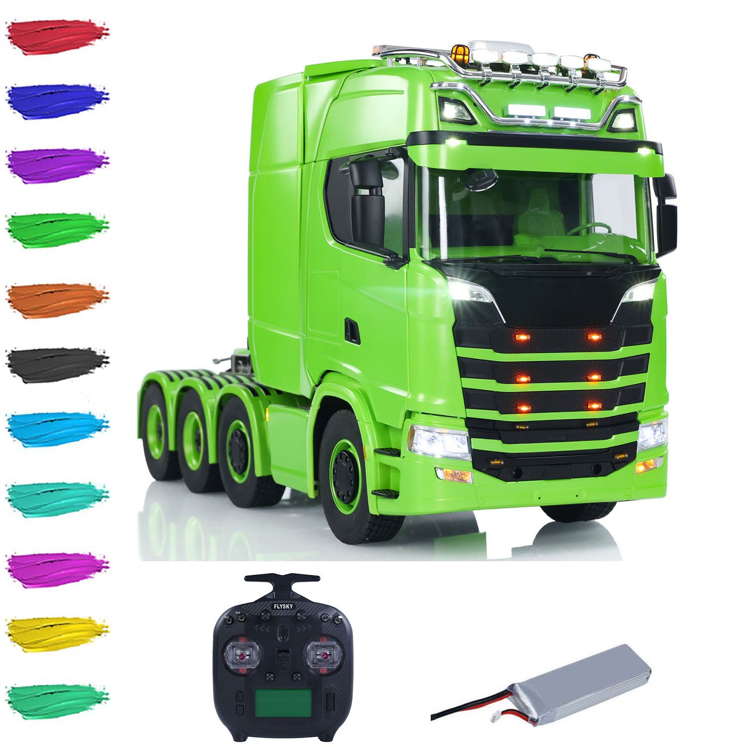 Camión Tractor RC 1/14 con Cha - Rc Hobby Light reseña y precio