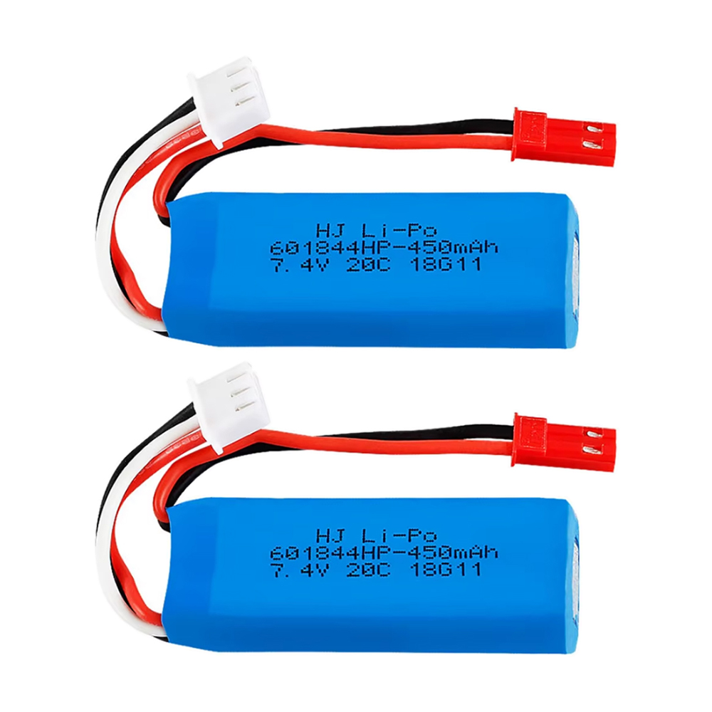 Batería Lipo 20C 450mAh 7.4V N - Rc Hobby Brand reseña y precio