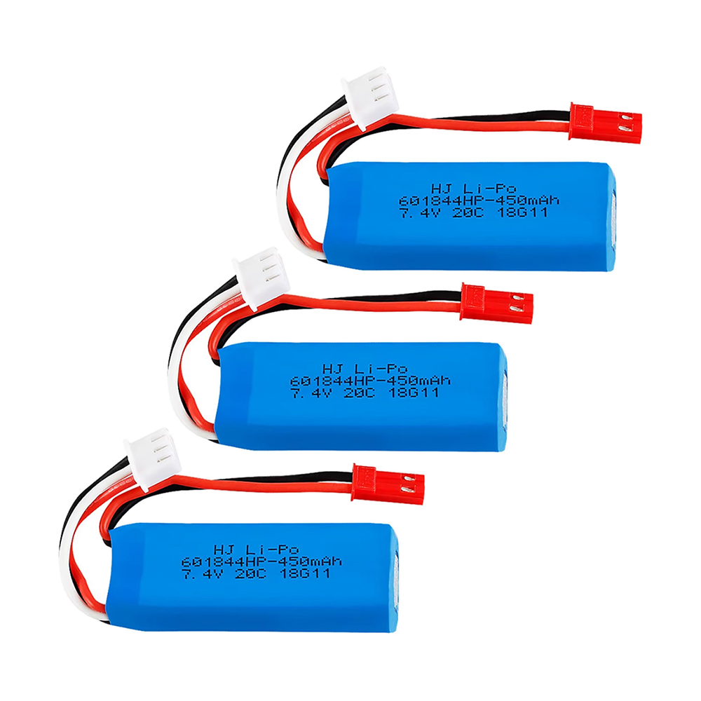 Batería Lipo 20C 450mAh 7.4V N - Rc Hobby Brand reseña y precio